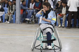 بالصور... بطولة كرة السلة للمقعدين من النساء في أفغانستان