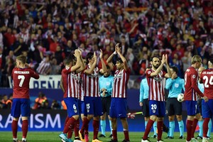 أتلتيكو ينتقل إلى ميونيخ مع أفضلية هدف ساؤول