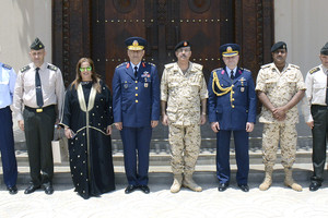 وفد عسكري تركي يزور المتحف العسكري لقوة دفاع البحرين