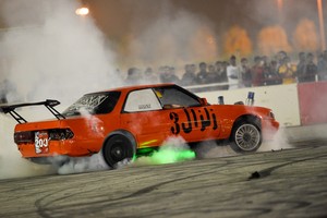 انطلاق جولة التجربة للتفحيط بحلبة البحرين الدولية