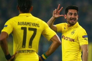 عودة جوندوجان واوباميانغ لتدريبات دورتموند بعد تعافيهما من الإصابة