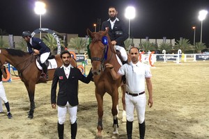 فريق البحرين لقفز الحواجز يحقق نتائج متميزة في بطولة الشارقة الدولية