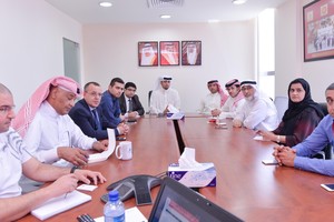 الأولمبية تعقد اجتماعاً تنسيقياً مع المحافظات لتنظيم فعالية اليوم الأولمبي