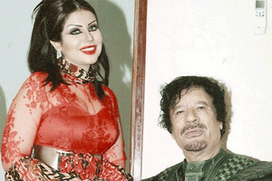 حليمة بولند تكشف سر صورتها مع 'القذافي'