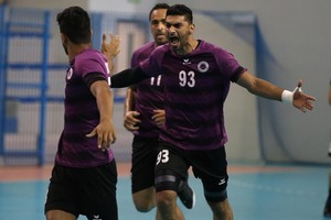 شاهد صور الانتصار الكبير لباربار على الأهلي في دوري كبار اليد