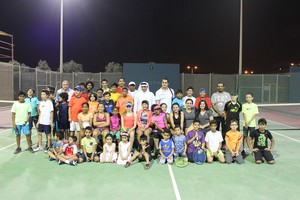 يوم رياضي ناجح ومتميز باتحاد التنس