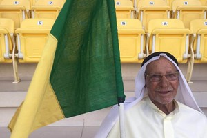 ثمانيني يُشجع نادي المالكية في الملعب اليوم