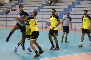 شاهد بالصور... فوز التضامن على الأهلي في الدورة الرباعية لدوري الناشئين لكرة اليد