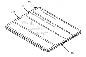 'أبل' تحصل على براءة اختراع لغطاء آيباد مزوّد بشاشة مرنة