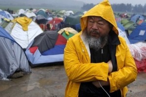 مخرج صيني في غزة في اطار إعداد فيلم وثائقي عن أزمة اللاجئين