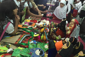 معرض المهن بمدرسة الخنساء الابتدائية للبنات