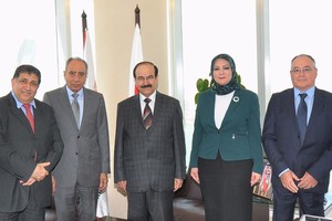 وزير الطاقة يبحث التعاون مع الرئيس التنفيذي لشركة البحرين الوطنية للتأمين