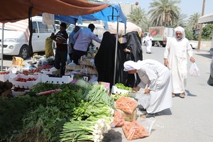 بالصور...الاسواق الاسبوعية تشهد اقبال من المواطنيين 