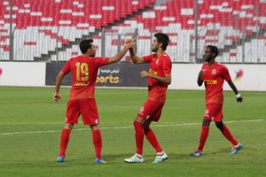 شاهد بالصور... التعادل المثير بين المحرق والرفاع بالثلاثة