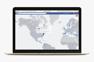 'فيس بوك' تتيح خريطة البث الحي للجميع على الويب