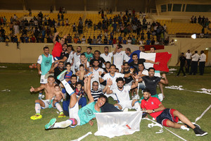 شاهد بالصور... فوز وفرحة المنامة بالبقاء في دوري الدرجة الأولى لكرة القدم 