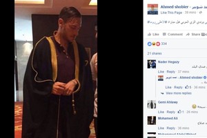 توتي يظهر بـ«العباءة الخليجية» في مصر 