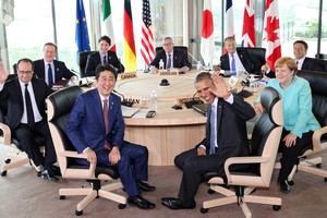 'قمة الدول السبع': أوباما: كوريا الشمالية تقلقنا ... وميركل تعلن الاتفاق على نهج يحفز الاقتصاد