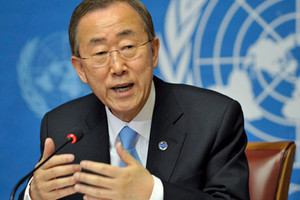 بان كي مون يريد تكثيف وساطة الامم المتحدة في اليمن