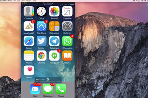 كيف تُسجّل شاشة الآيفون على الماك؟