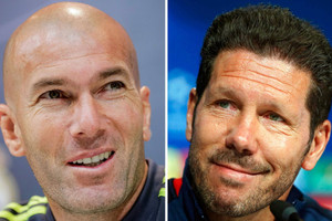 سيميوني يتفوق على زيدان لاعباً ومدرباً