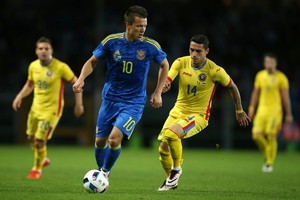 منتخب أوكرانيا يفوز على رومانيا ودياً