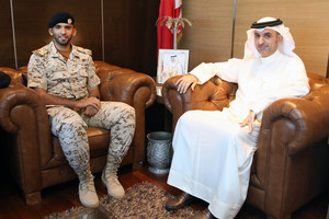 الجودر يبحث مع علي بن خليفة السبل الكفيلة بنجاح 'آسيوية شباب كرة القدم'