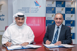  يقدم خصماً بقيمة 10% لحاملي بطاقاته الائتمانية... 'الخليجي التجاري' يجدد شراكته مع 'طيران الخليج'