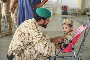 بالصور... قائد الحرس الملكي يستقبل مجموعة قوة الواجب الخاصة المشاركة في 'إعادة الأمل‎'