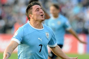 كريستيان رودريجيز يخرج من حسابات أوروغواي في كوبا أميركا بسبب الإصابة