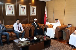 الجودر يستقبل النائب العصفور ووفد شباب سترة ويؤكد الحرص على الارتقاء بالبرامج الشبابية