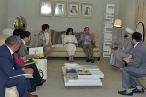 الشيخة مي تؤكد استمرار البحرين في بناء جسور التواصل مع كل الحضارات     