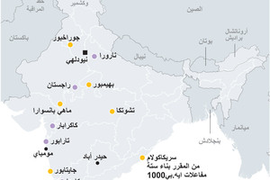 انفوجرافيك... محطات الطاقة النووية في الهند