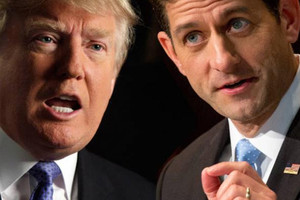 بول راين الجمهوري رئيس مجلس النواب يقرر التصويت لترامب