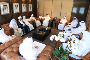 الجودر: نضع يدنا بيد أهالي بني جمرة للارتقاء بالحركة الشبابية والرياضية بالمنطقة