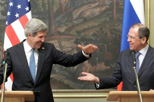 اتصال هاتفي بين لافروف وكيري تناول الأزمة السورية