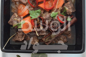 يخنة اللحم البقري على الطريقة  الإفريقية