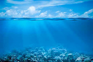 قاع البحار معروف للعلماء اقل من سطح القمر