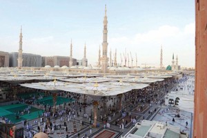 محطة تبريد المسجد النبوي بالسعودية تشغل مساحة 70 ألف متر