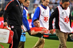 الإصابة تنهي مشاركة التشيلي مينا في كوبا أميركا 2016