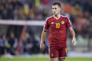 هازارد يؤكد سعادته بالمواجهة مع مدربه الجديد كونتي