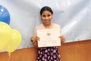 غدير الكواي... طفلة سعودية تخطف جائزة أوباما للتفوق العلمي