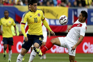 كوبا أميركا 2016: كولومبيا والبيرو في مواجهة على مقعد في نصف النهائي