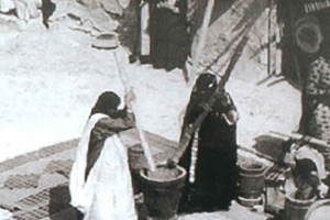 ﻿معجم المهن الشعبية:  مهنة دق الحَبِّ وتحضير حَبِّ الهريس