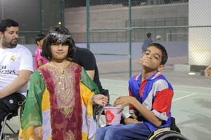 مركز الهملة يكرم لاعبين من ذوي الاحتياجات الخاصة المشاركين بالقرقاعون