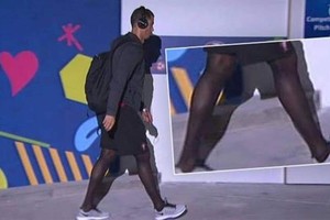 'جوارب' كريستيانو رونالدو تشعل مواقع التواصل الاجتماعي