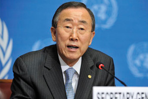 بان كي مون في الكويت الأسبوع المقبل
