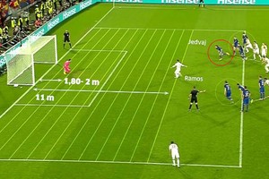 درس من كولينا لحكام اليورو بسبب راموس!