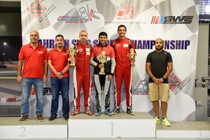 الساعي يحرز لقب الفوز في ثاني جولات بطولة سبرنت سودي للكارتنغ