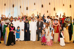 طيران الخليج تقيم احتفالية 'القرقاعون' السنوية لموظفيها